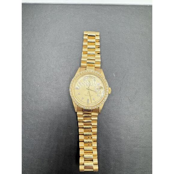 18K Rolex Day-Date 36mm Diamond Dial Ref 1803 Presidential LS(346473) - Picture 15 of 15
